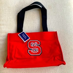 Brand new canvas NC State tote